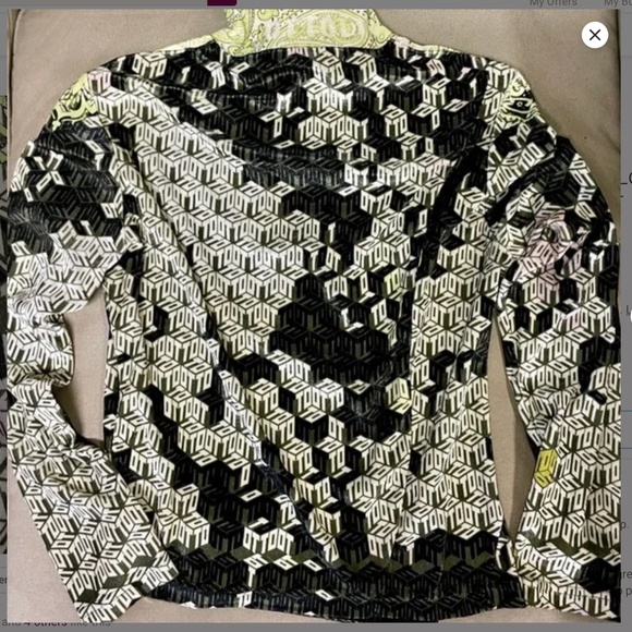 Ottolinger | Stretchy Velvet Turtleneck w/Neck Zip, Sz S* ♥ NWOT - Picture 4 of 10